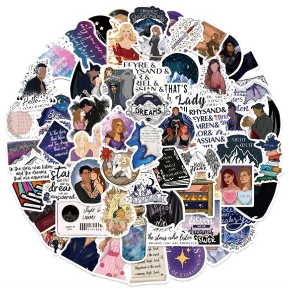 A Court of Thrones and Roses Stickers - Picture 2 of 6